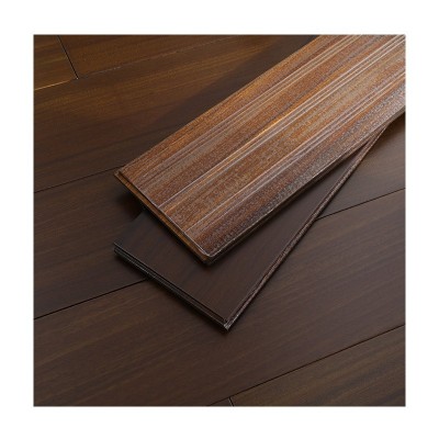 非洲硬汉圆盘豆纯实木地板多种颜色南浔源头工厂环保好地板重量级图5