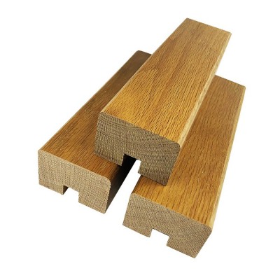 厂家直销实木楼梯扶手 定可制美国红橡木楼梯扶手 玻璃楼梯扶手图5