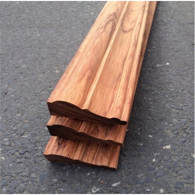 厂家加工实木线条 花梨木装饰线条 定可做家装门套窗套原木线条图3