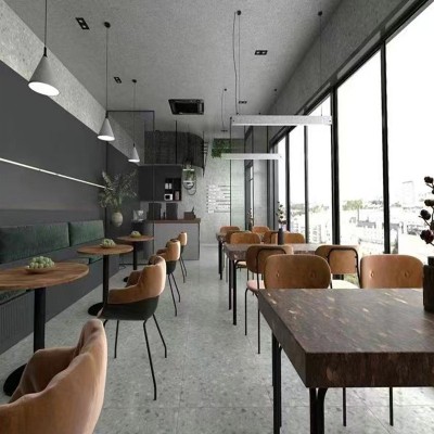 柔光精雕通体水磨石瓷砖750x1500客厅酒店KTV仿古砖防滑餐厅地砖图2