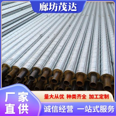 石家庄厂家供应DN250铁皮保温管直埋保温管地埋耐腐蚀大口径批发图2