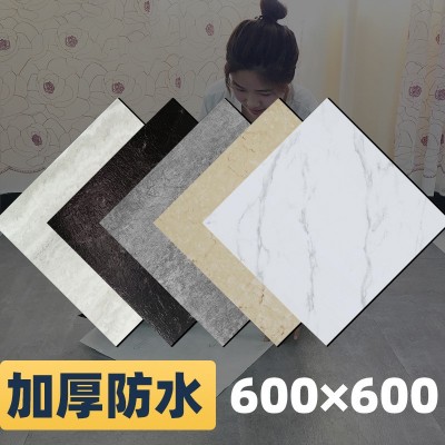 自粘地板革PVC地板贴纸加厚防水耐磨家用地贴塑胶地板贴纸图4