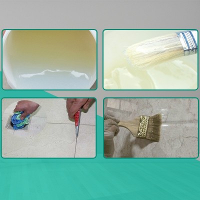 外墙卫生间透明防水胶免砸砖浴室专用防水涂料防漏材料堵漏王防渗图2