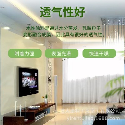 艺人无机涂料防火工程漆防霉抗菌净味油漆环保抗污耐高温包邮墙漆图5