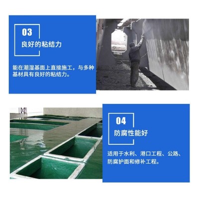 氯丁胶乳防水砂浆混凝土大坝港口防渗修补双组份阳离子水泥抗裂图4
