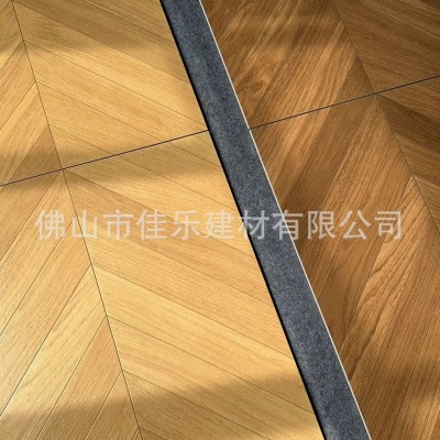 鱼骨拼木纹砖600x1200日式原木风法式复古客厅餐厅防滑耐磨地砖图2