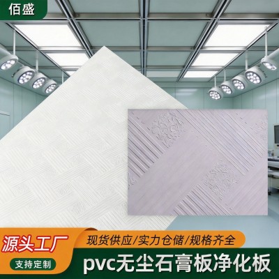 广东pvc无尘石膏板 三防净化板天花装饰吊顶覆膜矿棉洁净板无尘板图2