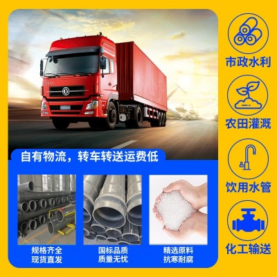 upvc农田灌溉用管塑料管工厂直供pvc给水管硬管市政专用工程管图2