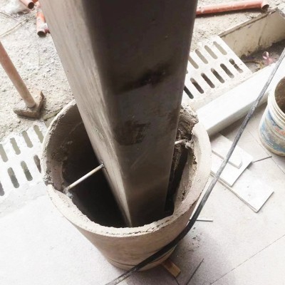厂家供应GRC 别墅花瓶柱阳台罗马柱栏杆 外墙装饰构件图3