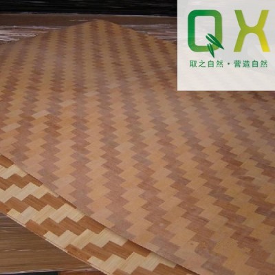 绿色装饰材料 纯手工编制竹木皮 竹装饰材料图2