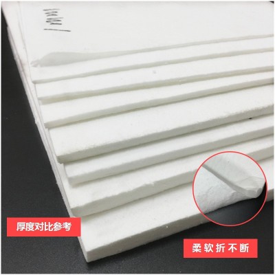 厂家直供隔热纸1-10mm防火耐高温硅酸铝纤维纸氧化铝陶瓷纤维纸