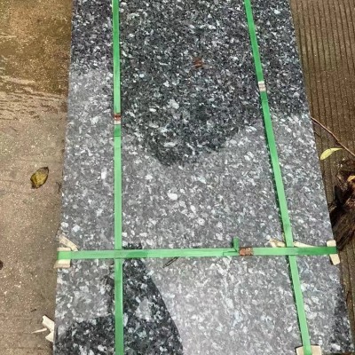 蓝宝石石材 印度蓝 幻彩石 珍珠蓝 红钻 干挂石材图3