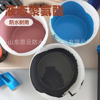 彩色家装聚氨酯防水涂料卫生间屋顶防水山东工厂直发质保十年图5