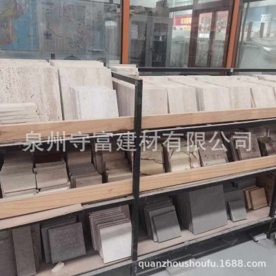 300*300莱姆石天然石材小样 工程项目选材装修大理石样品图4