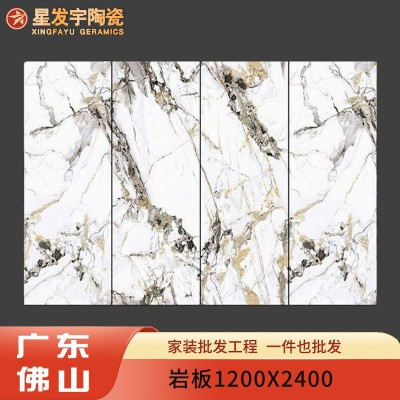 岩板批发厂家直供1200x2400连纹背景墙瓷砖大理石大规格瓷砖亮面图5