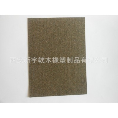 厂家定制 耐油耐高温波纹软木橡胶 矩形电器软木橡胶剖切纸图4