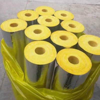 供应玻璃棉保温管保温隔热吸音降噪防火玻璃棉管复合铝箔玻璃棉管图2